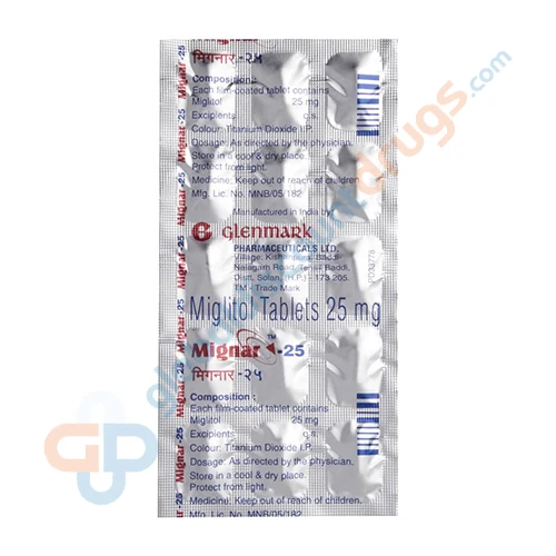 Miglitol 25mg