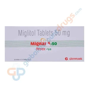 Miglitol-50mg-Mignar-50mg-tablet