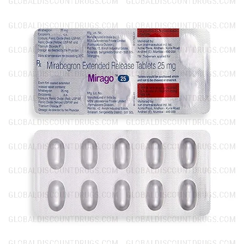 Mirabegron 25mg-strip