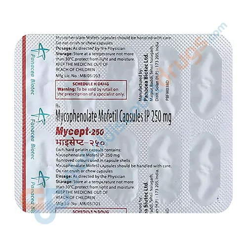 Mycophenolate-Mofetil-250mg-Mycept-250mg-Capsules-10s