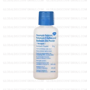Neosprin Powder 10g (Antiseptic powder) Containers