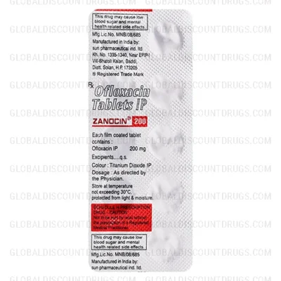 Ofloxacin 200mg strip