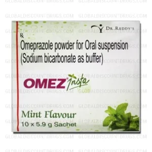 Omez Insta 20mg Powder For Oral Suspension 5.9gm sachets
