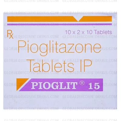 Pioglitazone 15mg tablets