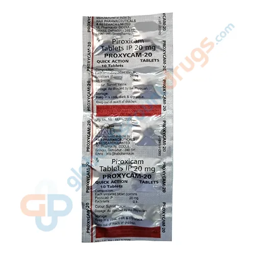 Piroxicam-20mg-Proxycam-20MG