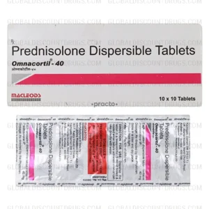 Prednisone-Prednisolone 40mg Macleods pack