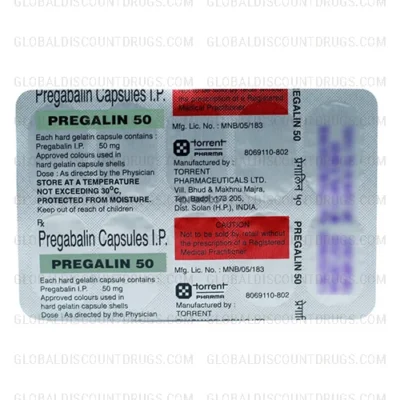 Pregabalin 50mg strip