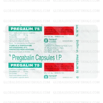 Pregalin 75mg strip
