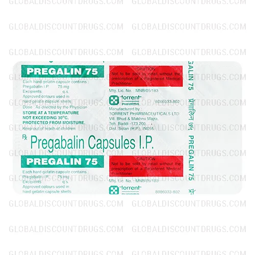 Pregalin 75mg strip