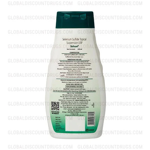 Buy Selenium Sulfide 2.5% 120ml (Topical Suspension) back online