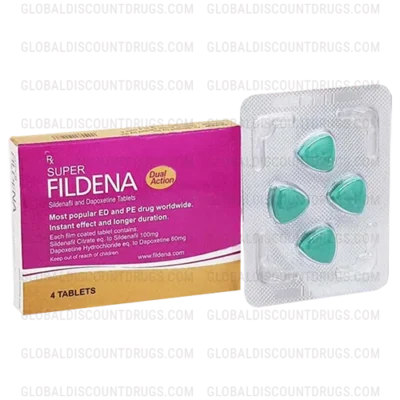 Sildenafil Citrate Dapoxetine 100mg 60mg tablets