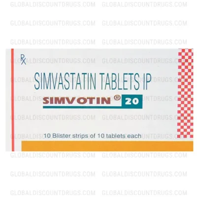 Buy Simvastatin 20mg online