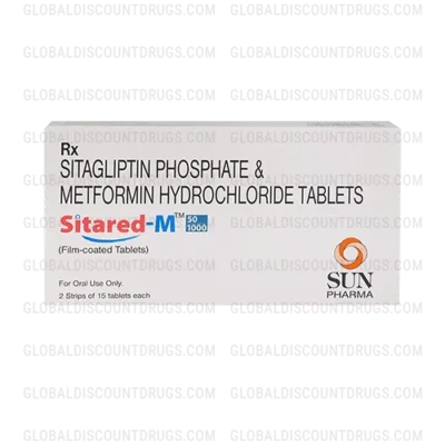 Sitagliptin Phosphate Metformin Hydrochloride 50mg 1000mg tablets