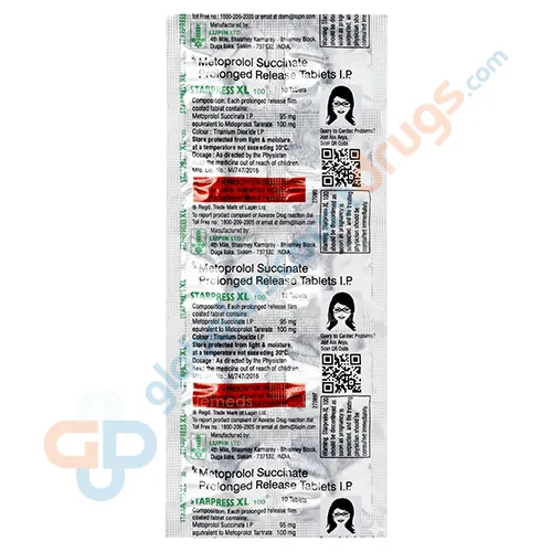 Starpress-XL-100-Tablet-10sMetoprolol-XL-100mg
