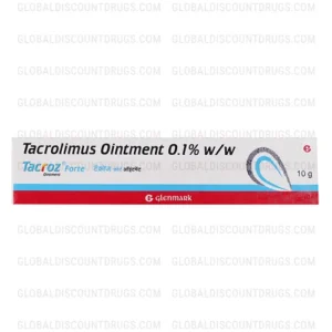 Tacrolimus 0.1%-10g tubes