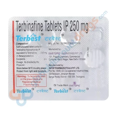 Terbinafine 250mg