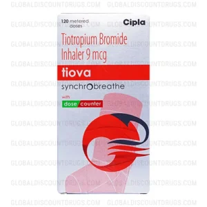 Tiotropium Bromide 9mcg 120 Doses bottles