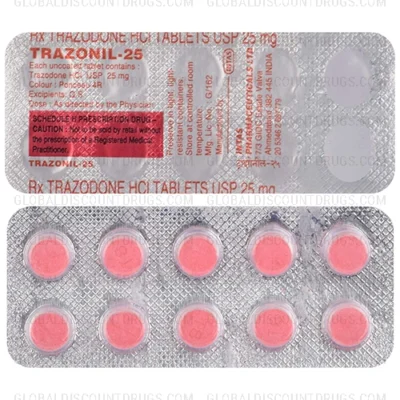 Trazonil 25mg strip
