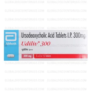 Ursodiol Ursodeoxycholic 300mg tablets