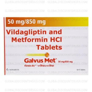 Vildagliptin Metformin 50mg 850mg tablets