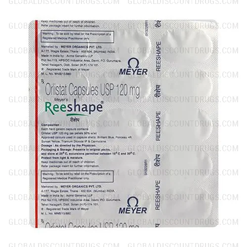 orlistat reeshape 120mg strip