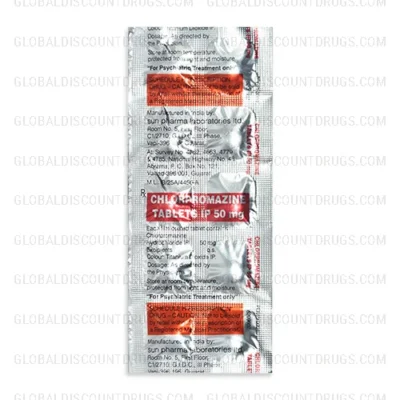 Buy Chlorpromazine-50mg-strip online