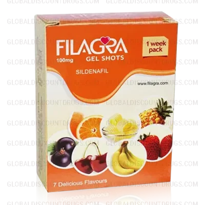 Filagra Oral Jelly 100mg 5gm 1 Week Pack sachet