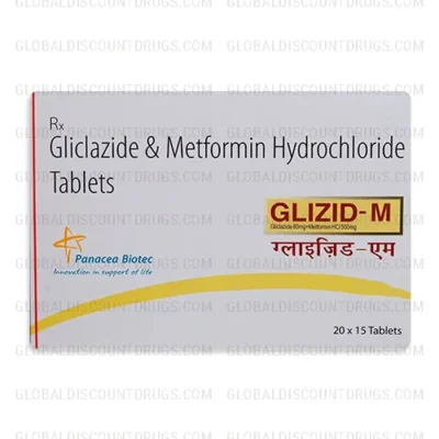 Gliclazide-Metformin 80/500mg