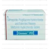 Glimepiride Pioglitazone Metformin 2mg 15mg 500mg tablets