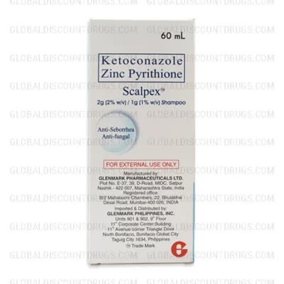 Buy Ketoconazole–Zinc-Pyrithione-2-1%-60ml online