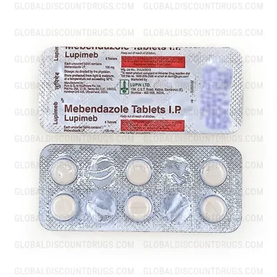 Mebendazole 100mg tablets