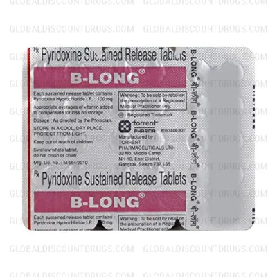 Buy Pyridoxine Hcl 100mg SR strip online