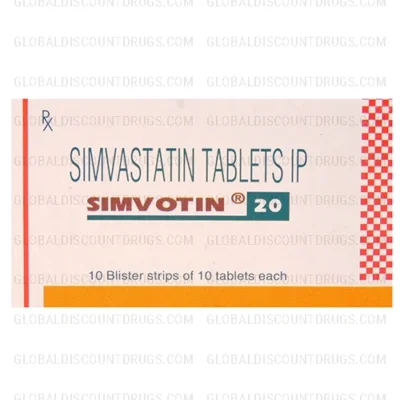 Simvastatin 20mg tablets