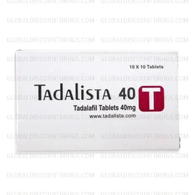Tadalista 40mg tablets