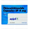 Thiocolchicoside 4mg capsules