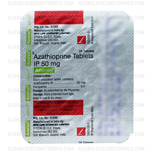 Azathioprine-50mg-Azoran-50mg-Tablet