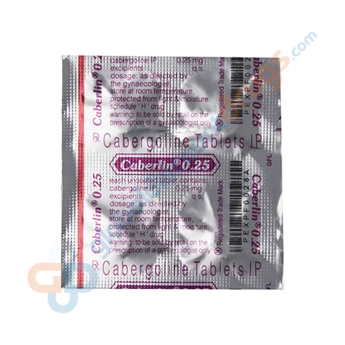 Cabergoline-0.25mg-Caberlin-0.25-Tablets.