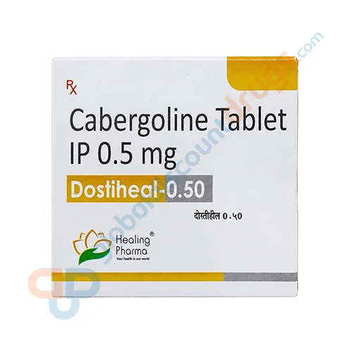 Cabergoline-0.5mg-Dostiheal-0.50mg-Tablets-