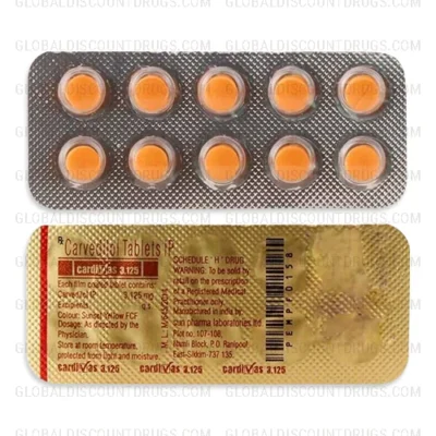 Buy Carvedilol-3.125mg-strip online