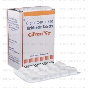 Buy Ciprofloxacin–Tinidazole-500mg–600mg online