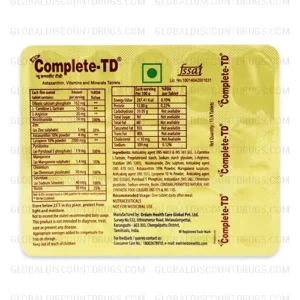Buy Complete-TD-Tablets-strip online