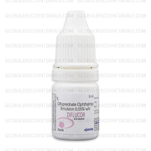 Buy Difluprednate-0.05%-5ml-bttle online