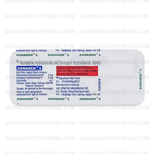 Buy Donamem-5mg-strip online