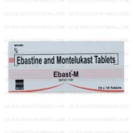 Buy Ebastine–Montelukast-10-10mg online