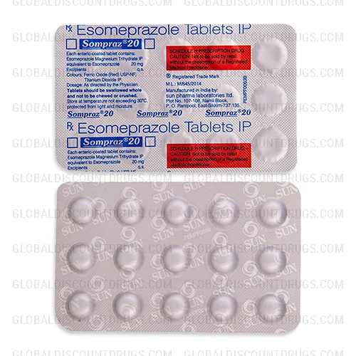 Buy Esomeprazole-20mg-strip online