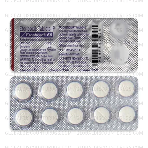 Buy Etoricoxib-60mg-strip online