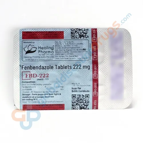 Buy FBD 222 MG Tablets 10’s(Fenbendazole 222mg) online