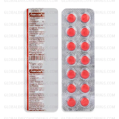 Buy Famotidine-40mg-strip online