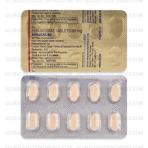 Buy Febuxostat-80mg-strip online