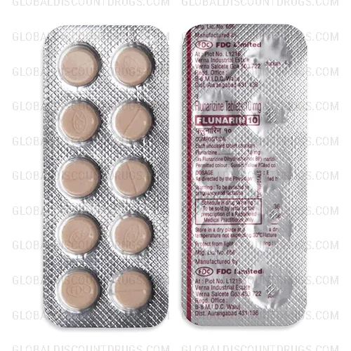 Buy Flunarizine-10mg-strip online